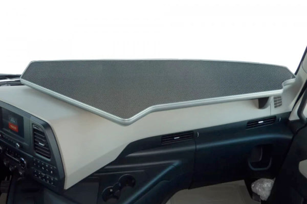 Lämplig för Ford*: F-Max (2020-...) Truck XXL bord laptop hylla aluminium look