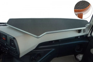 Passend f&uuml;r Ford*: F-Max (2020-...) Lkw XXL Tisch Laptop Ablage Aluminiumoptik