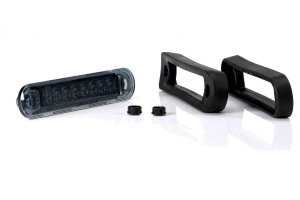 LED Seitenmarkierungsleuchte Slim2 Dark Night orange lange Version 12-24V Multivolt