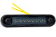 Luce laterale a LED Slim2 Dark Night arancione versione lunga 12-24V Multivolt