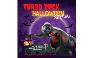 Sticker Set for Rubber Duck, Turbo Duck Cult Duck red Set 9 (SCREY DUCK)
