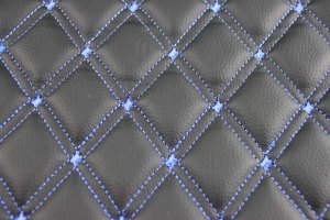 Geschikt voor DAF*: XF 106 (2013-2022) Vloermattenset + stoelbasisbekleding DiamondStyle
