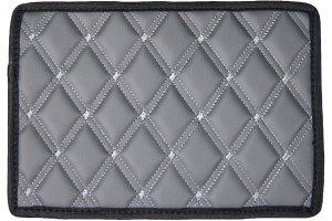 Passend f&uuml;r DAF*: XF 106 (2013-2022) Fu&szlig;mattenset + Sitzsockelverkleidung DiamondStyle