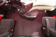 Passend für Mercedes*: Actros MP4, MP5 2500mm Kunstlederboden DiamondStyle rot klappbarer BF