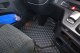 Geschikt voor Mercedes*: Actros MP4, MP5 2500mm kunstleren vloer DiamondStyle Grijs Luchtgeveerde passagiersstoel