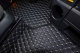 Lämplig för Mercedes*: Actros MP4, MP5 2500mm golv i läderimitation DiamondStyle grå Fällbar BF