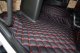 Passend für Volvo*: FH4, FH5 (2013-...) Fußmattenset + Sitzsockelverkleidung DiamondStyle schwarz-rot