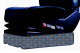 Passend für Ford*: F-Max (2020-...) Bodenmatten & Sitzsockel DiamondStyle blau