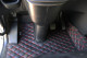 Passend für Ford*: F-Max (2020-...) Bodenmatten & Sitzsockel DiamondStyle rot