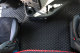 Passend für Ford*: F-Max (2020-...) Bodenmatten & Sitzsockel DiamondStyle grau