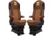 Suitable for Ford*: F-Max (2020-...) imitation leather oldschool seat covers Colour Grizzly | Beige edging