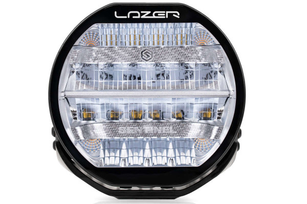Lazer Lamps Sentinel strålkastare rund 9 tum (22,86 cm) krom