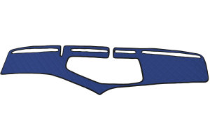 Geschikt voor MAN*: TGX EURO6 (2020-...) StandardLine dashboardhoes blauw