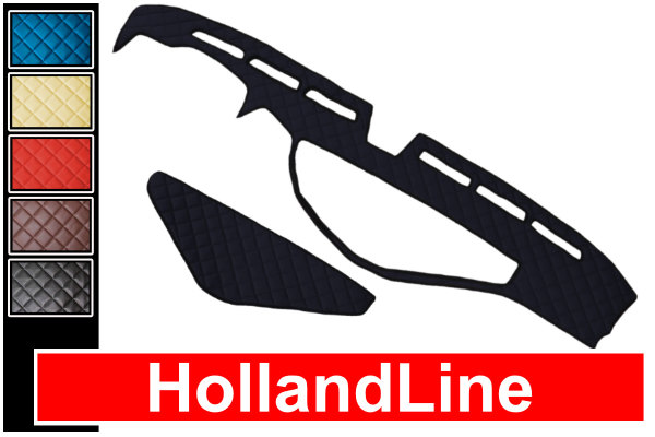 Geschikt voor Renault*: T-serie (2013-...) HollandLine dashboardhoes, kunstleer