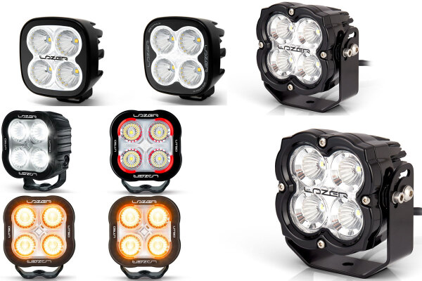 Lazer Lamps Utility-serien, finns i olika utföranden, 10-32V multivolt