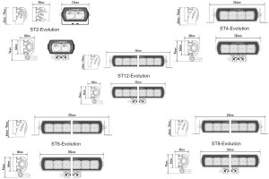 Lazer Lamps ST-Evolution-Serie Fernscheinwerfer Kompakt Leistungsstark