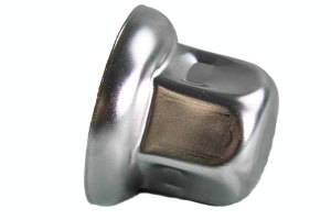 1x Hjulmutterlock i rostfritt st&aring;l f&ouml;r f&auml;lgcentreringsring 32mm eller 33mm