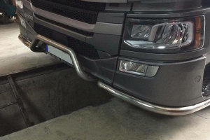 Scritta In Acciaio Inox V8 - SCANIA - ALTRI ACCESSORI