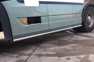 Suitable for Volvo*: FH4 (2016-...) Stainless Steel Sidebar Wheelbase 3800mm