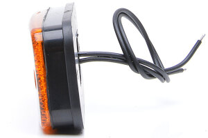 LED zijmarkeringslicht 12-24V oranje 2 LED-strips (ADR-versie)