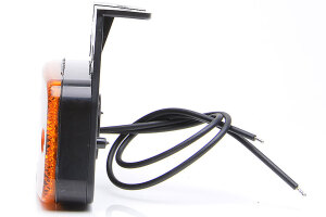 LED zijmarkeringslicht 12-24V oranje 2 LED-strips (ADR-versie)