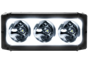 Vision-X XPR Halo auxiliary headlights Straight version...