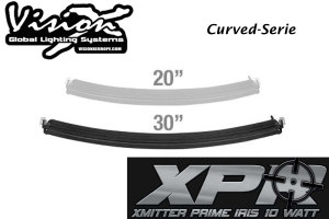 Faro supplementare Vision-X XPR Halo a barra curva (C) 794 mm