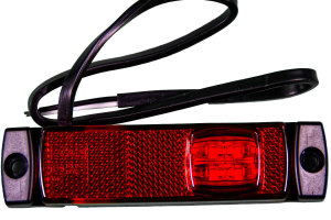 LED zijmarkeringslichten en markeringslichten rood Kabel