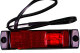 LED-sidomarkerings- och markeringsljus röd kabel