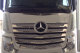 Suitable for Mercedes*: Actros MP4 I MP5 Stainless steel windshield trim
