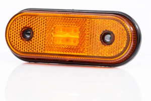 LED side marker light orange cable flat