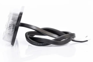 LED-Seitenmarkierungsleuchte orange Kabel Flach