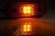 LED-sidomarkeringslampa orange flat kabel