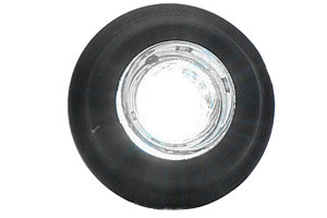 LED-markeringsljus vit 12-24V