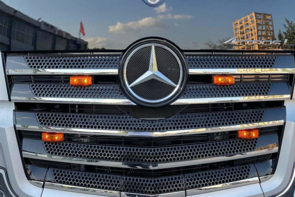 Passend für Mercedes*: Actros MP4 I MP5 gepresste Edelstahlgrillabdeckung 3D