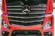 Lämplig för Mercedes*: Actros MP4 I MP5 gjuten grillkåpa i rostfritt stål 3D