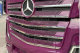 Lämplig för Mercedes*: Actros MP4 I MP5 gjuten grillkåpa i rostfritt stål 3D