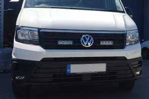 Fits for VW*: Crafter (2017-...) LazerLamps Grille Kit Triple R750 Standard