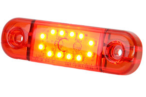 LED-sidomarkerings- och positionsljus sl&auml;pvagn husbil lastbil 12-24V