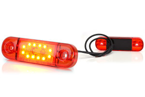 LED Begrenzungsleuchte Rot Farbvarianten Rot Lkw Anh&auml;nger 12-24V Wohnmobil
