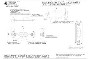 LED-sidomarkeringslampa vit Fordonstyper Lastbil Trailer 12-24V Husbil