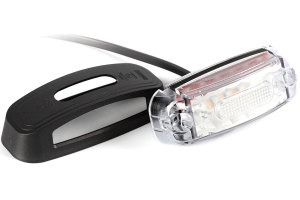 LED clearance light with approval for vertical...