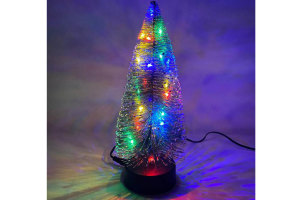 Leuchtender Lkw USB Tannenbaum, Weihnachtsbaum für...