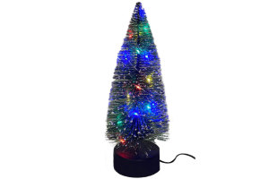 Albero di Natale luminoso USB per camion, albero di Natale per labitacolo
