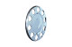Wheel stud cover ring for 22.5 inch rims