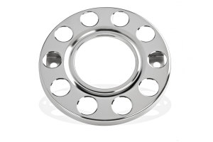 Anello coprimozzo in acciaio inox per cerchi da 22,5 pollici Cerchi in alluminio da 22,5 pollici Versione aperta