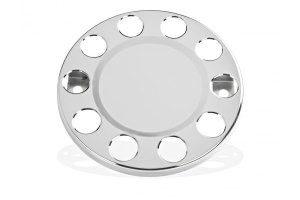Truck wheel stud cover ring-stainless steel-22.5inch rims Aluminum rims 22,5inch Closed version