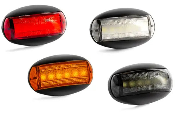LED-zijmarkeringslichten en -markeringslichten Donkere nacht