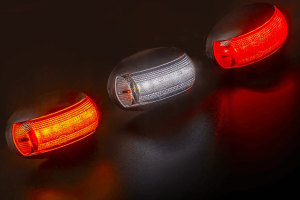 LED-sidomarkerings- och markeringslyktor Dark Night