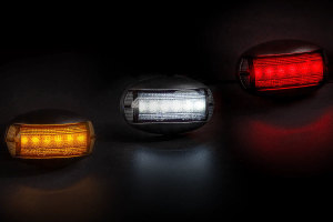 LED-zijmarkeringslichten en -markeringslichten Donkere nacht